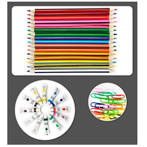 Malette beaux arts 138 pièces avec crayons et feutres double pointe.