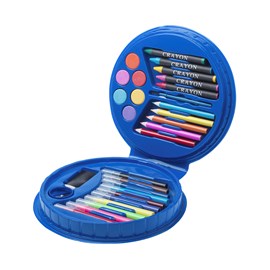 Trinen: ensemble de 29 pièces de dessin et de peinture, dans une mallette.