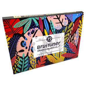 Set professionnel de crayons de couleur aquarellables 72 couleurs.