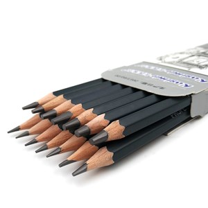 Ensemble de 14 crayons à graphite kasimir design professionnel.