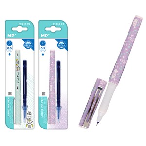 Pack 24 uds. Bic crayon ink liquide point rechange 0,5 mm.