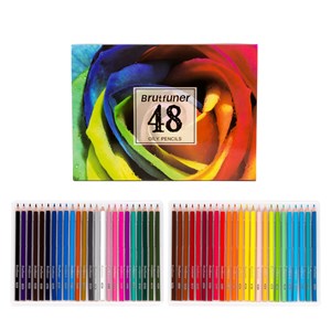 Set de 48 crayons de couleur à base d'huile.