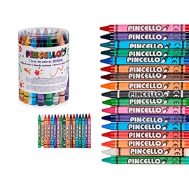 Bouteille de cire jumbo 36 pièces.