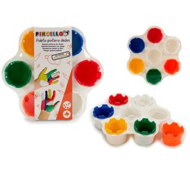 Support de peinture pour doigts.