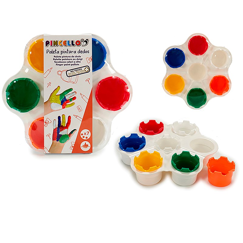 Support de peinture pour doigts.