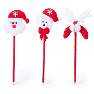 Pack de 3 stylos tidil de noël.
