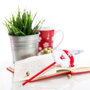 Pack de 3 stylos tidil de noël.