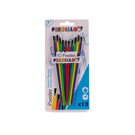 Set de 10 pinceaux.