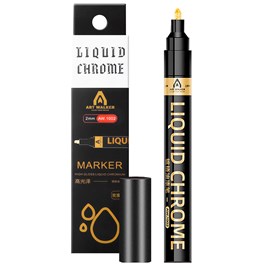 Marqueur 2,0 mm de chrome liquide métallique miroir.