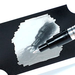 Marqueur 2,0 mms de chrome liquide métallique miroir.