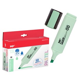 Pack 12 marqueurs long life fluorescent vert clair