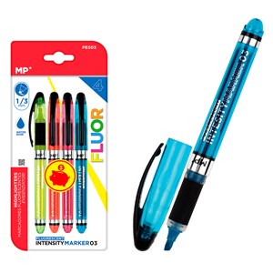 Marqueur fluorescent 4 un. Pack économie
