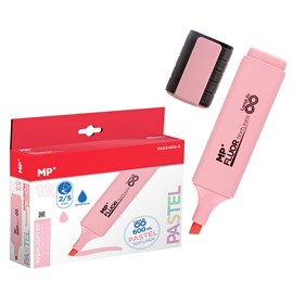 Pack 12 marqueurs long life pastel rose