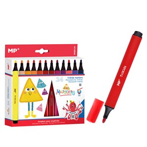 6 packs de marqueurs trikids 24 uds.
