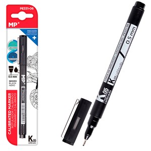 Pack 12 uds. Marqueur calibré 0,5 mm