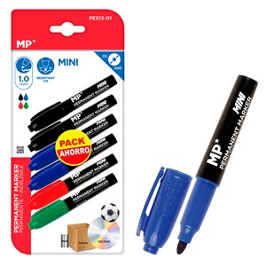 Set marqueur permanent mini 6 uds.