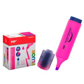 Pack 12 marqueurs fluorescent pink