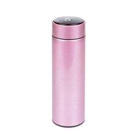Thermos sportif de 500 ml avec indicateur de température intelligent.