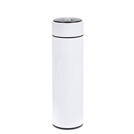 Thermos sportif de 500 ml avec indicateur de température intelligent.