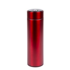 Thermos sportif de 500ml avec indicateur de température intelligent.
