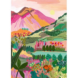 Puzzle montagne arc-en-ciel - 1000 pièces