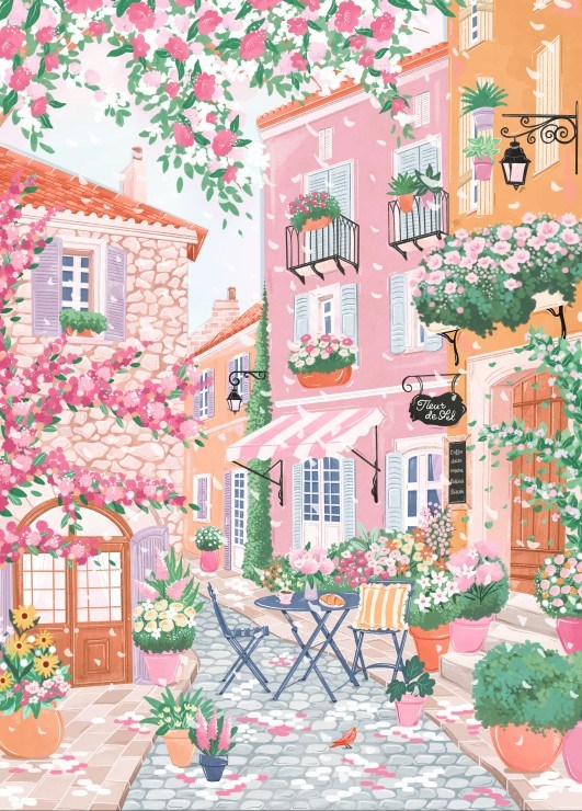 Puzzle sud de la france - 1500 pièces