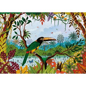 Puzzle araçari à collier - 1500 pièces