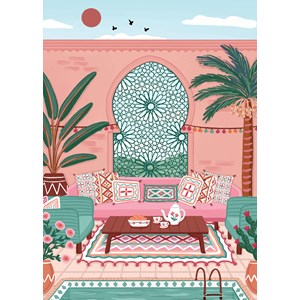 Puzzle hôtel maroc - 500 pièces