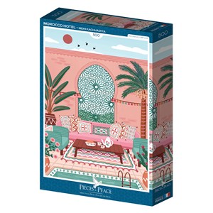 Puzzle hôtel maroc - 500 pièces