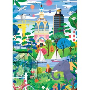 Puzzle nantes fantastique - 1500 pièces