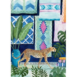 Puzzle guépard au maroc - 1000 pièces