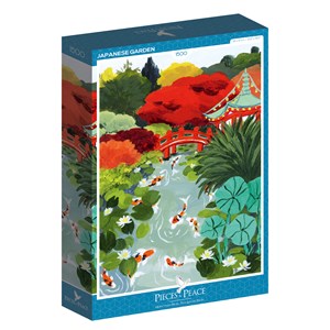 Puzzle jardin japonais - 1500 pièces
