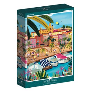 Puzzle menton - 1000 pièces