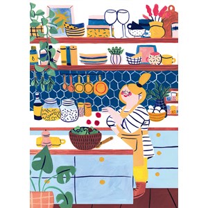 Puzzle a la cuisine - 1000 pièces