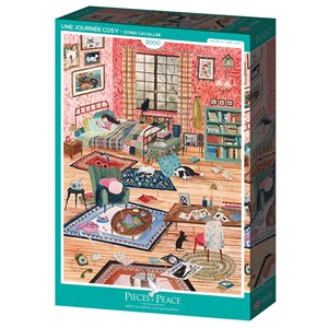Puzzle une journée cosy - 2000 pièces