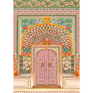 Puzzle porte du lotus - 500 pièces