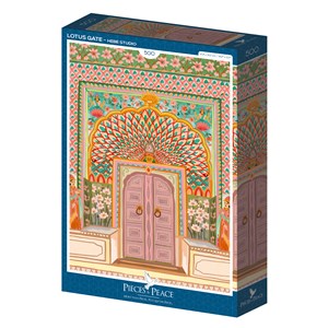 Puzzle porte du lotus - 500 pièces