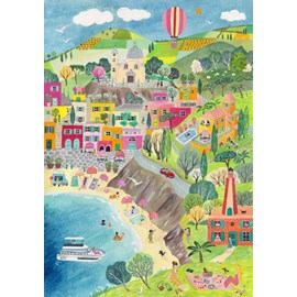 Puzzle balade en italie - 2000 pièces