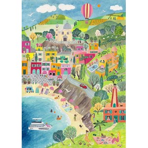 Puzzle balade en italie - 2000 pièces