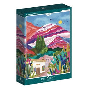 Puzzle purmamarca - 1000 pièces