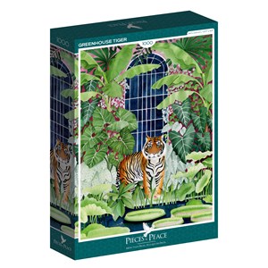 Puzzle tigre des serres - 1000 pièces