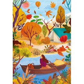 Puzzle couleurs d'automne - 1000 pièces