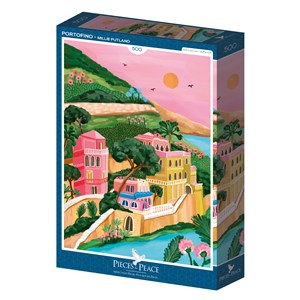 Puzzle portofino - 500 pièces