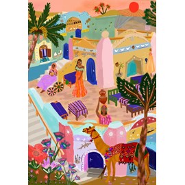 Puzzle village nubien - 1000 pièces