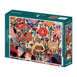 Puzzle femmes fleurs - 1000 pièces