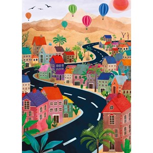 Puzzle sur la route - 500 pièces