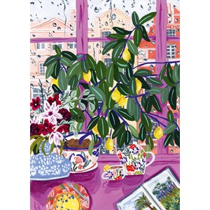 Puzzle thé avec marianne - 1000 pièces