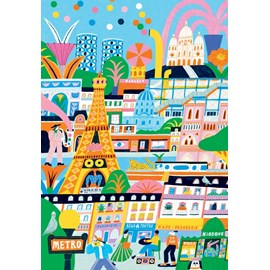 Puzzle paris est magique - 1000 pièces
