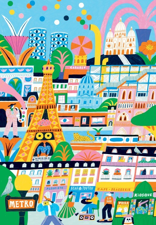 Puzzle paris est magique - 1000 pièces