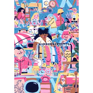 Puzzle vide-grenier - 1000 pièces